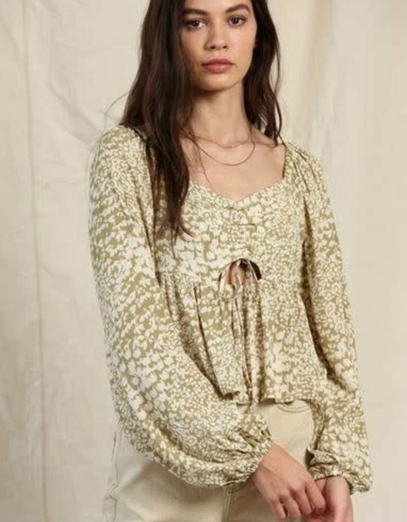 TULLY SAGE BLOUSE
