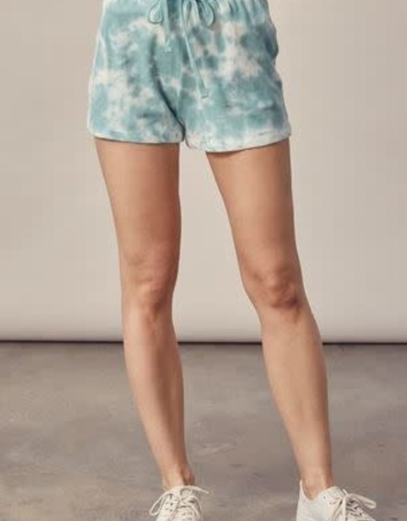 AQUA TIE DYE SHORT