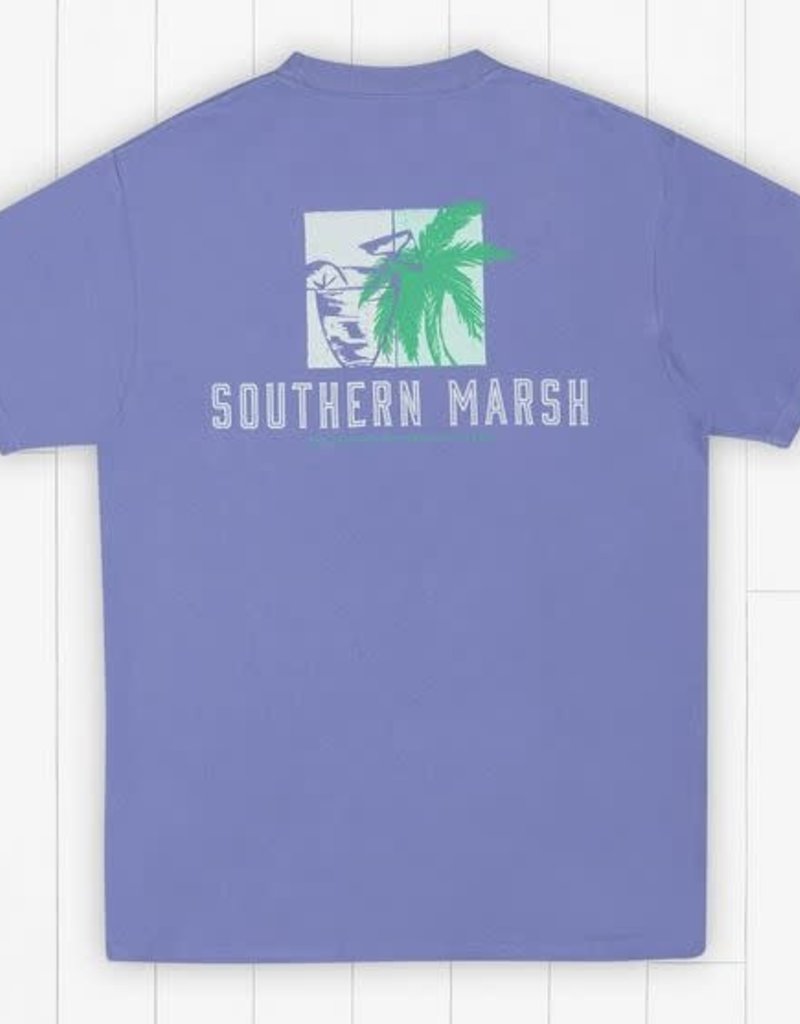 SOUTHERN MARSH BRANDING TEE-BEACH DRINKS