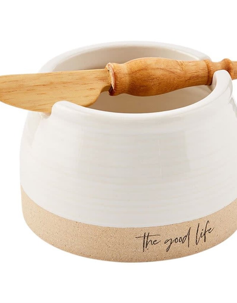 MUD PIE STONEWARE DIP BOWL SET-THE GOOD LIFE