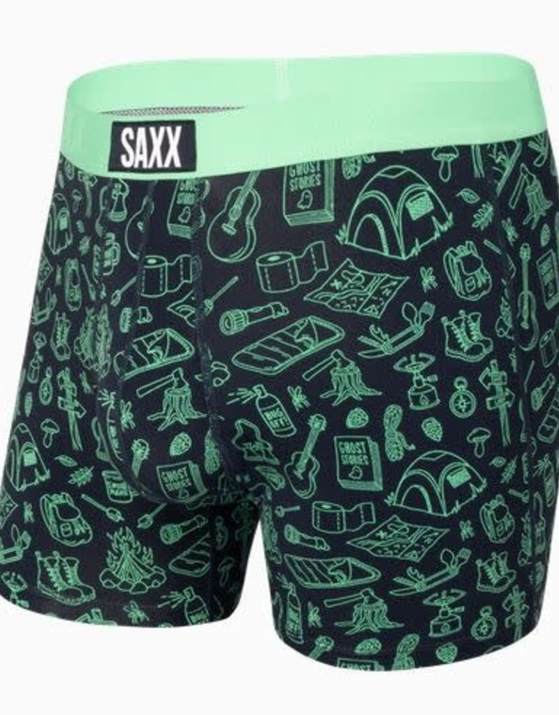 SAXX ULTRA BOXER BRIEF - GREEN ROUGHING IT