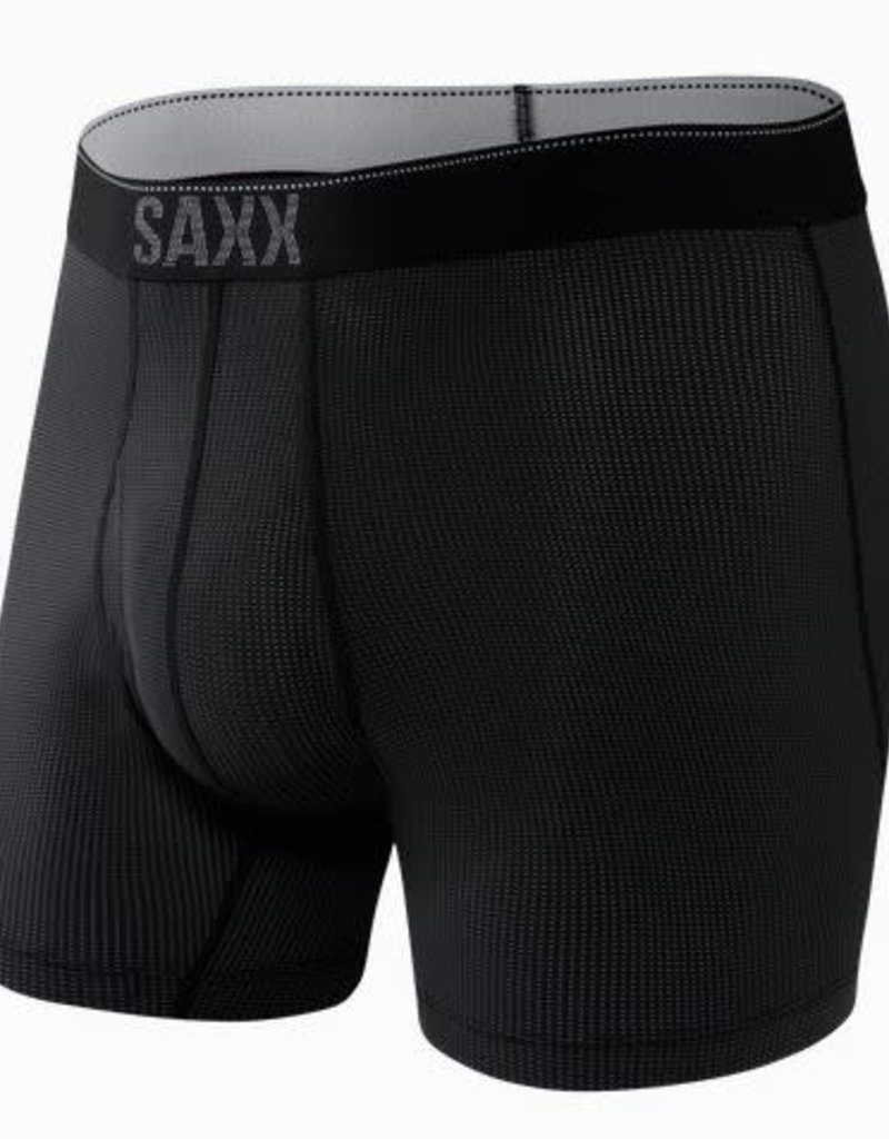 SAXX QUEST BOXER BRIEF-BLACK II