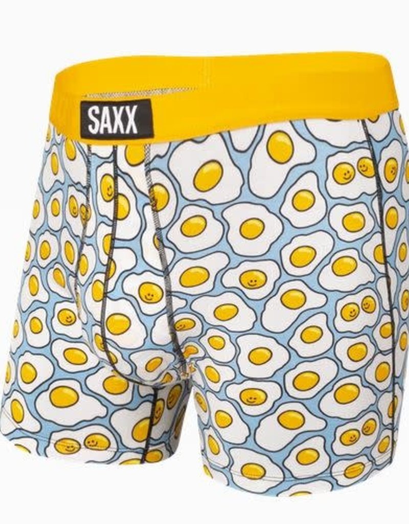 SAXX VIBE BOXER BRIEF-YELLOW TGI-FRIED EGG