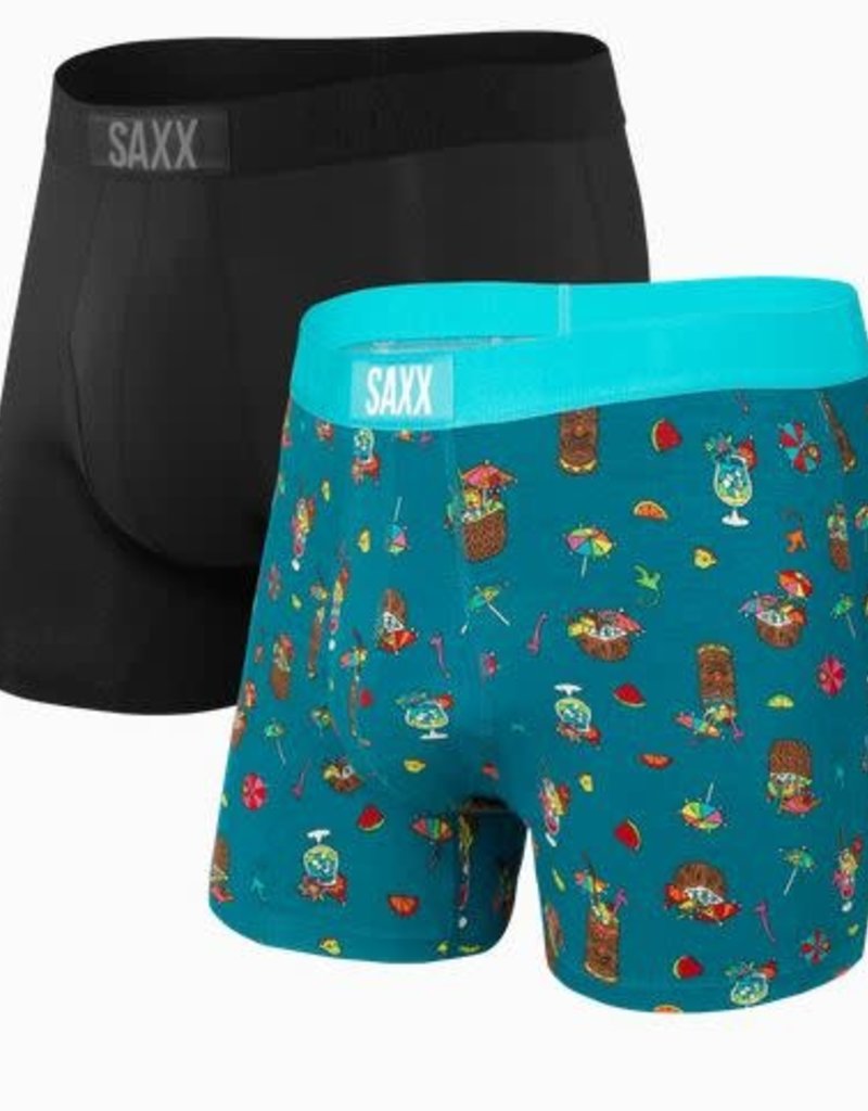SAXX ULTRA BOXER BRIEF 2 PK-COCONUT DRINKS