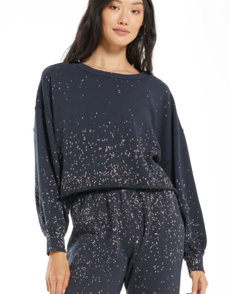 Z SUPPLY TEMPEST SPLATTER SWEATSHIRT