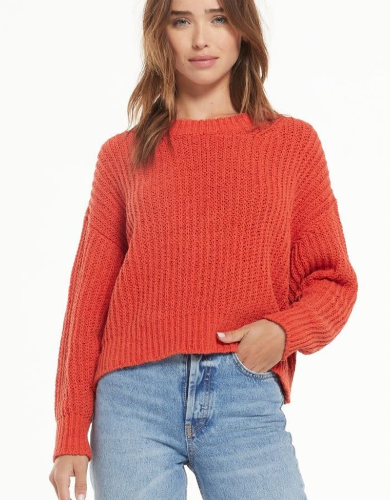 Z SUPPLY HARLOW OPEN KNIT SWEATER