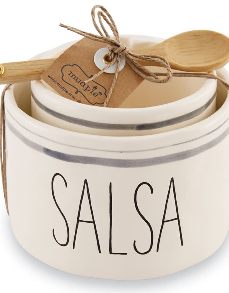 MUD PIE SALSA AND GUAC NESTED BOWL SET