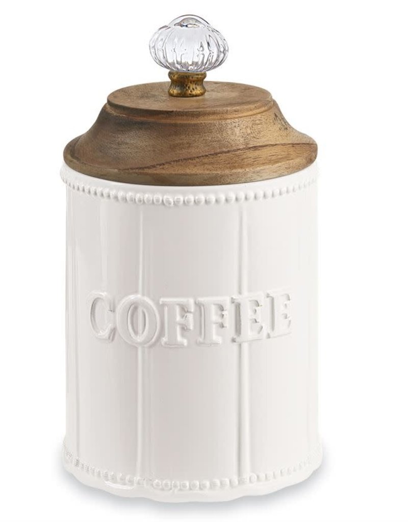 MUD PIE DOOR KNOB COFFEE CANISTER