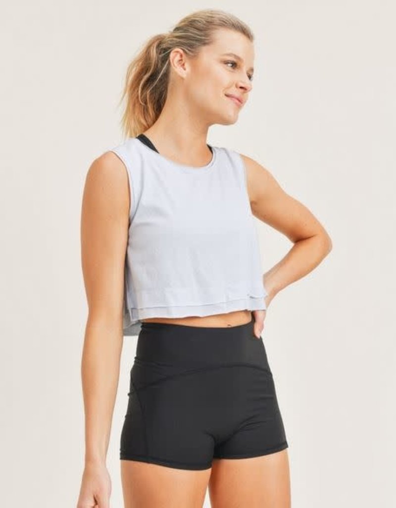 MONO B ANYA CROPPED TANK