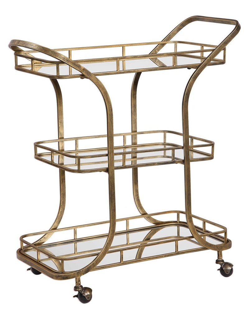 UTTERMOST STASSI SERVING CART