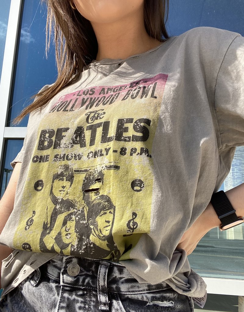 NEW VINTAGE BEATLES GRAPHIC TEE