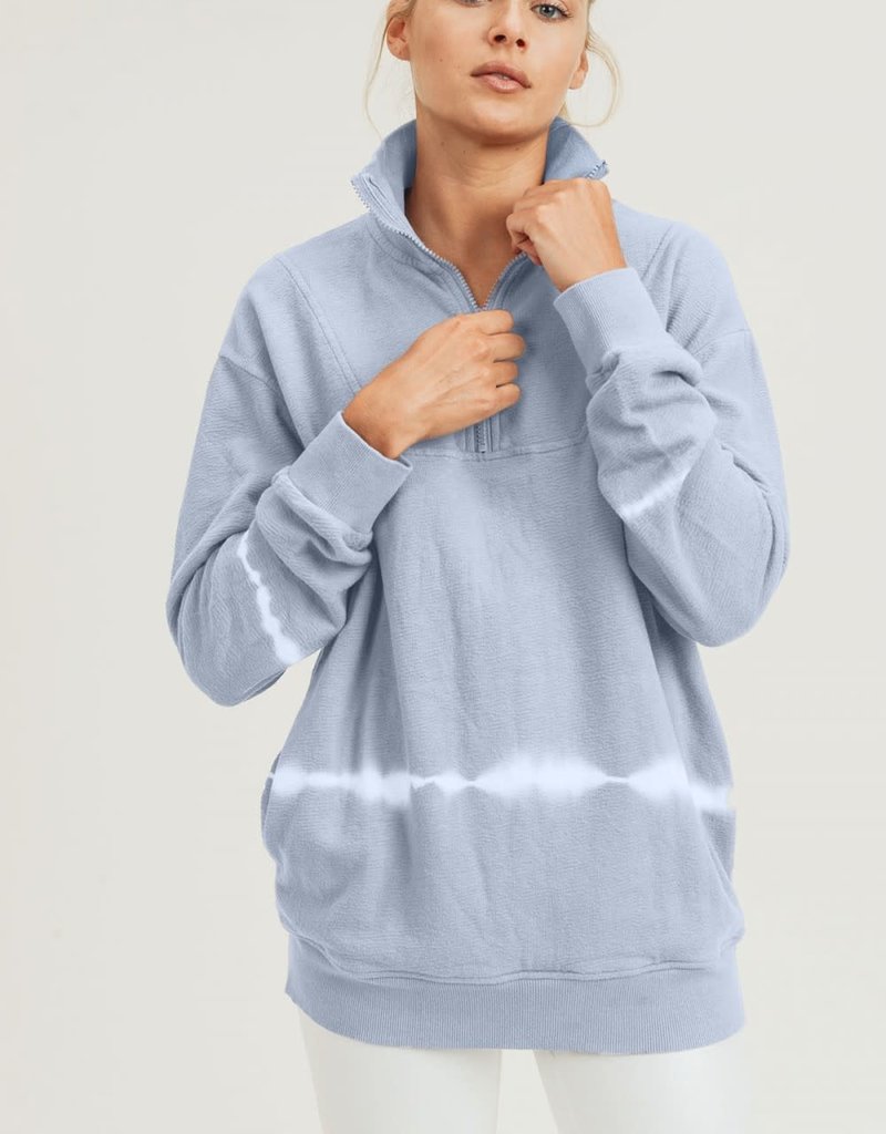 MONO B NALA HALF-ZIP PULLOVER