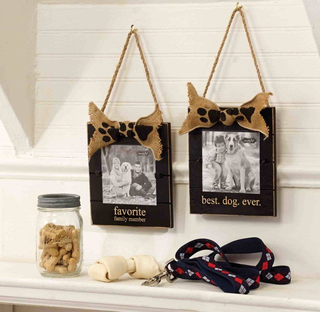 MUD PIE DOG HANGING FRAME MUD PIE DOG HANGING FRAME