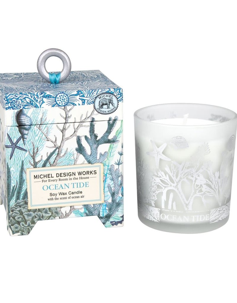 MICHEL DESIGN WORKS OCEAN TIDE SOY CANDLE WAX CANDLE