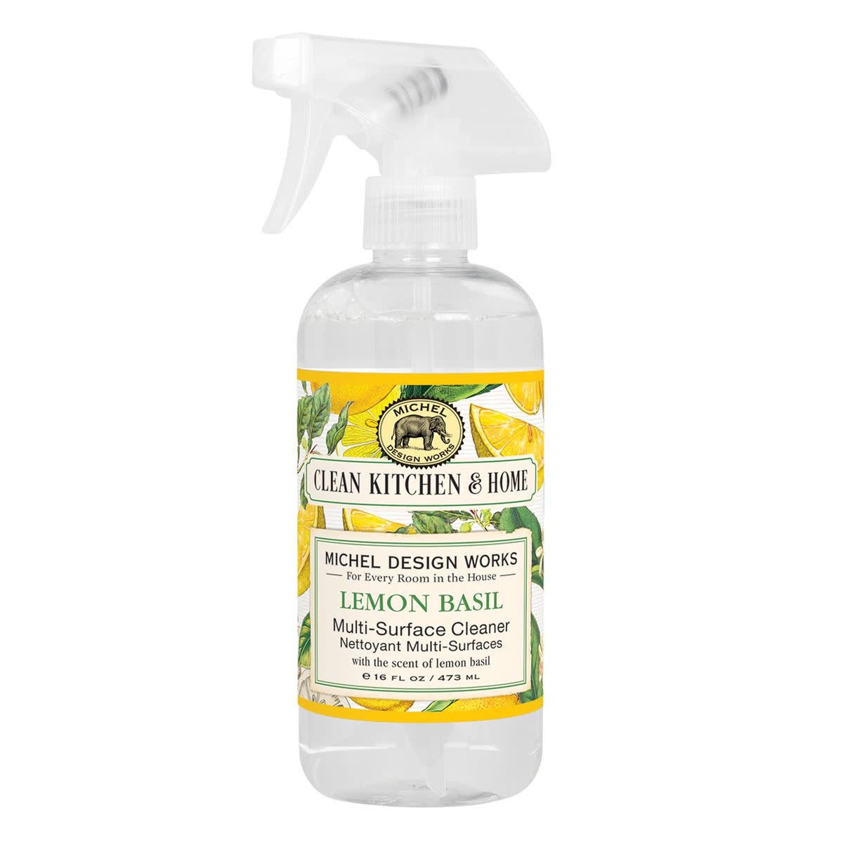 MICHEL DESIGN WORKS LEMON BASIL MULTI-SURFACE CLEANER MICHEL DESIGN WORKS LEMON BASIL MULTI-SURFACE CLEANER
