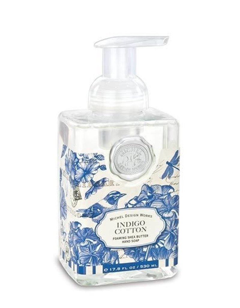 MICHEL DESIGN WORKS INDIGO COTTON FOAMING SOAP