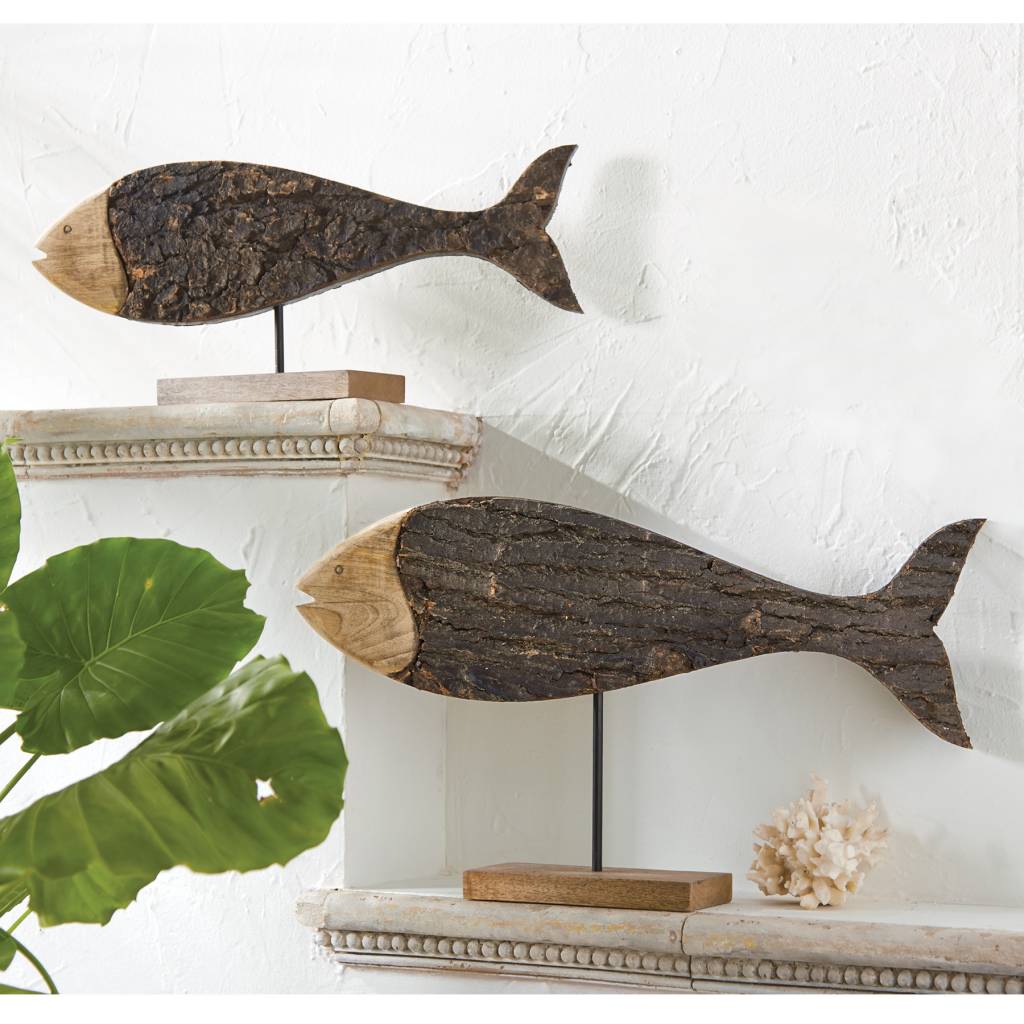 MUD PIE BARK FISH SITTER MUD PIE BARK FISH SITTER