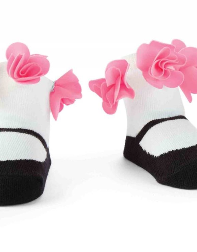 MUD PIE FLOWER MARY JANE SOCKS