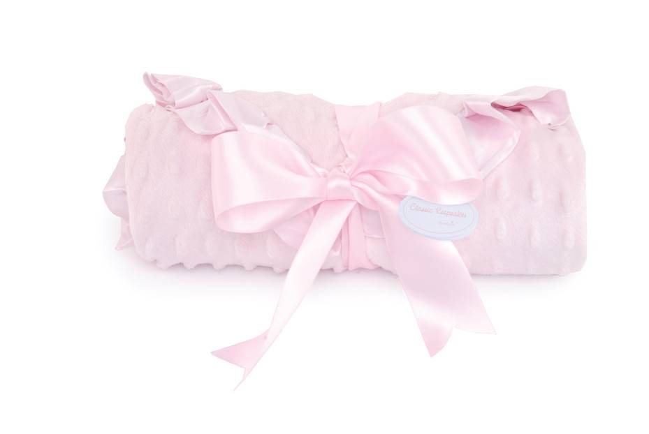 MUD PIE PINK MINKY RECEIVING BLANKET MUD PIE PINK MINKY RECEIVING BLANKET