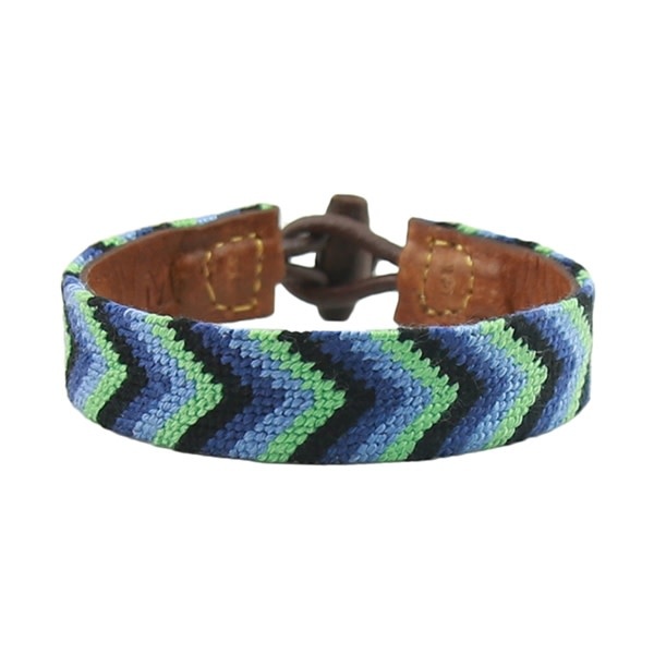 SMATHERS & BRANSON FRIENDSHIP NEEDLEPOINT BRACELET L SMATHERS & BRANSON FRIENDSHIP NEEDLEPOINT BRACELET L