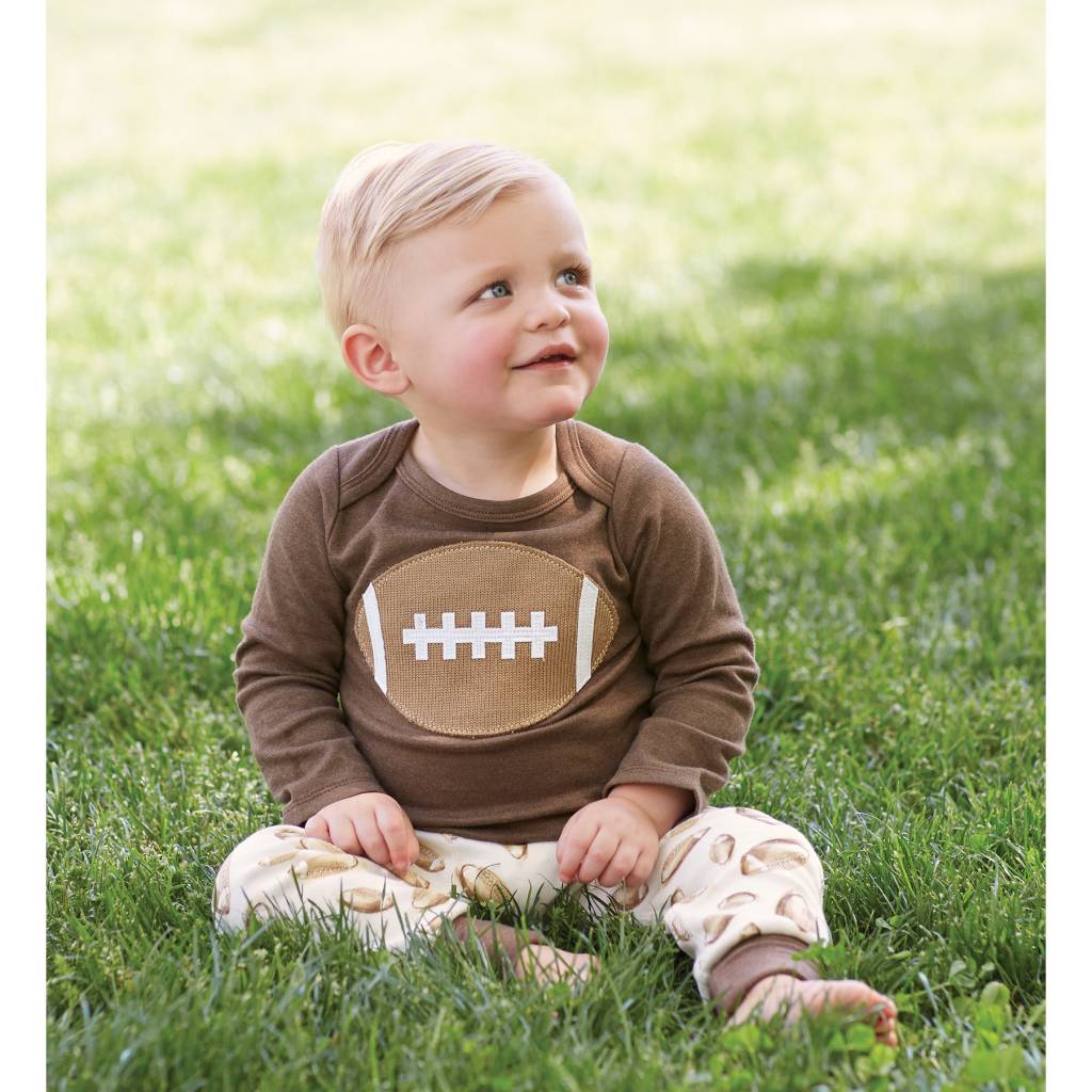 MUD PIE FOOTBALL TWO-PIECE SET MUD PIE FOOTBALL TWO-PIECE SET