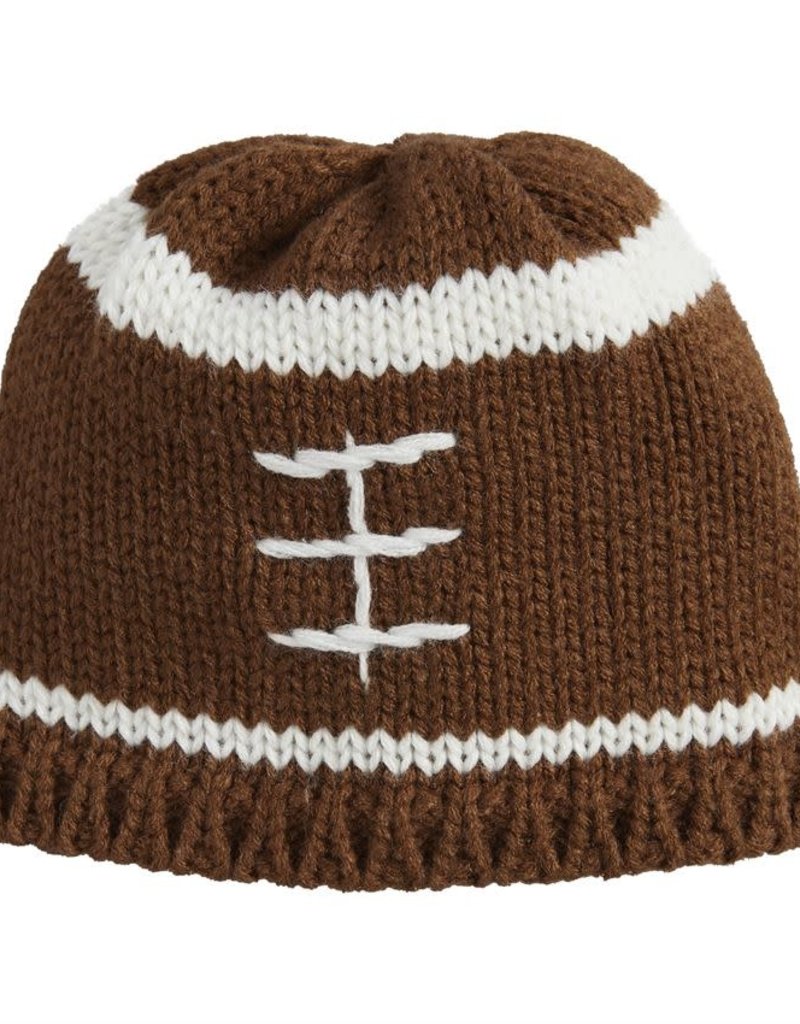 MUD PIE FOOTBALL KNIT HAT