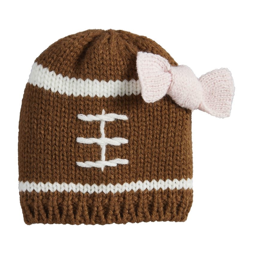 MUD PIE BOW FOOTBALL HAT MUD PIE BOW FOOTBALL HAT