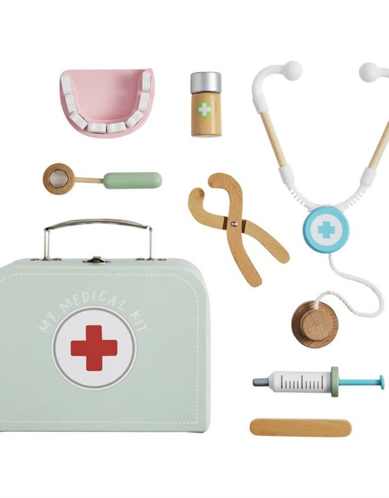 MUD PIE SUITCASE MEDICAL KIT
