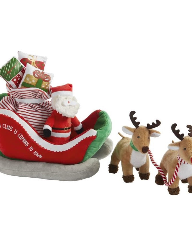 MUD PIE SLEIGH PLUSH SET