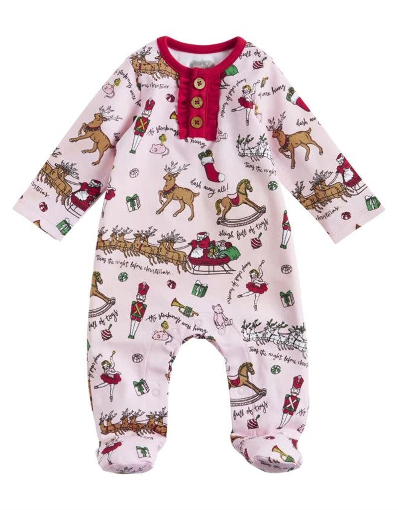 MUD PIE NIGHT BEFORE CHRISTMAS GIRL SLEEPER