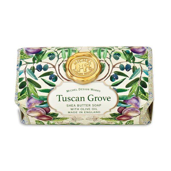 MICHEL DESIGN WORKS TUSCAN GROVE LG SOAP BAR MICHEL DESIGN WORKS TUSCAN GROVE LG SOAP BAR