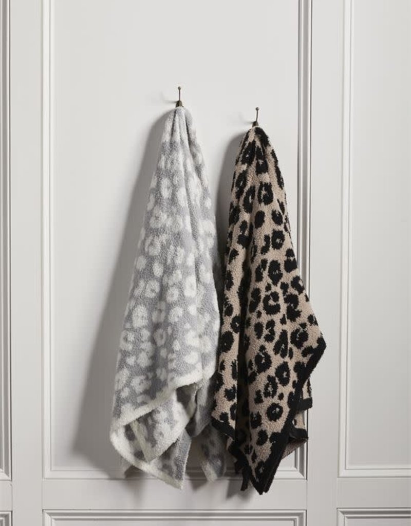 MUD PIE LEOPARD BLANKETS