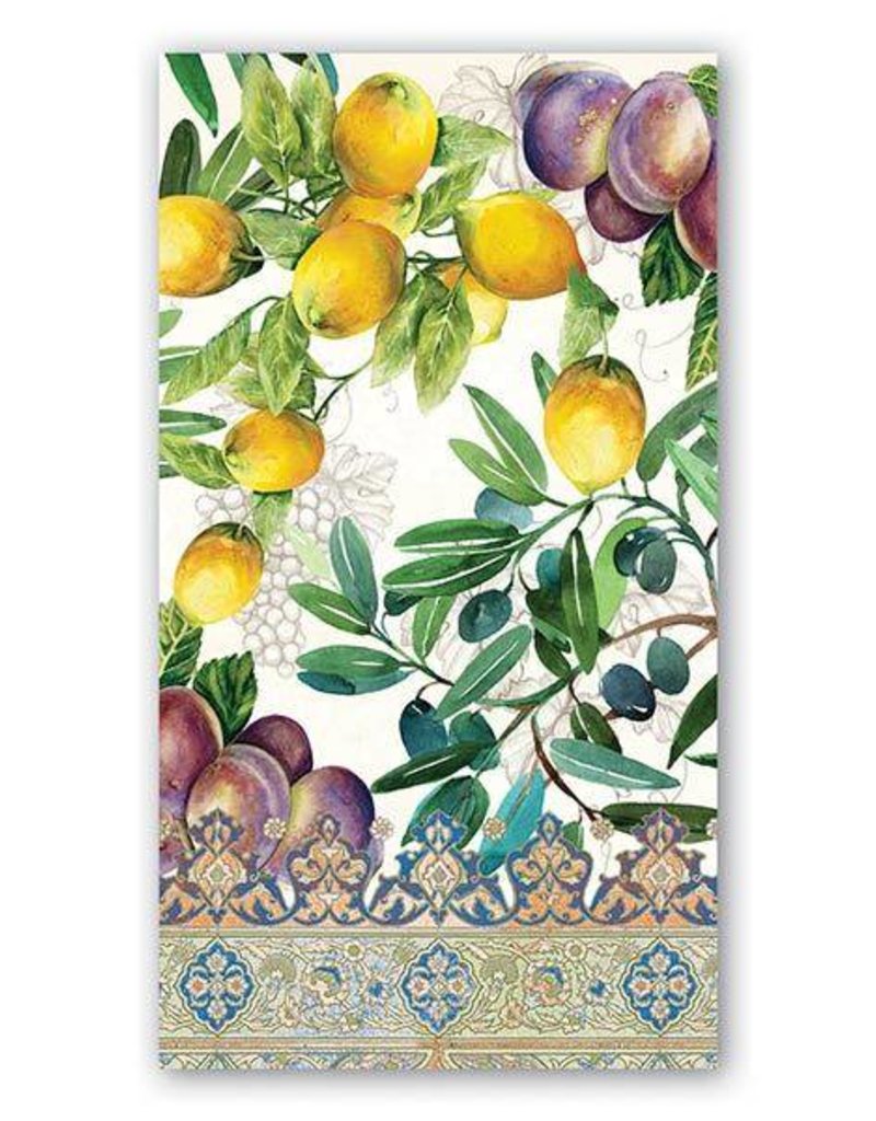 MICHEL DESIGN WORKS TUSCAN GROVE HOSTESS NAPKIN