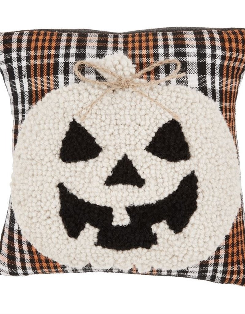 MUD PIE Halloween Hooked Mini Pillows