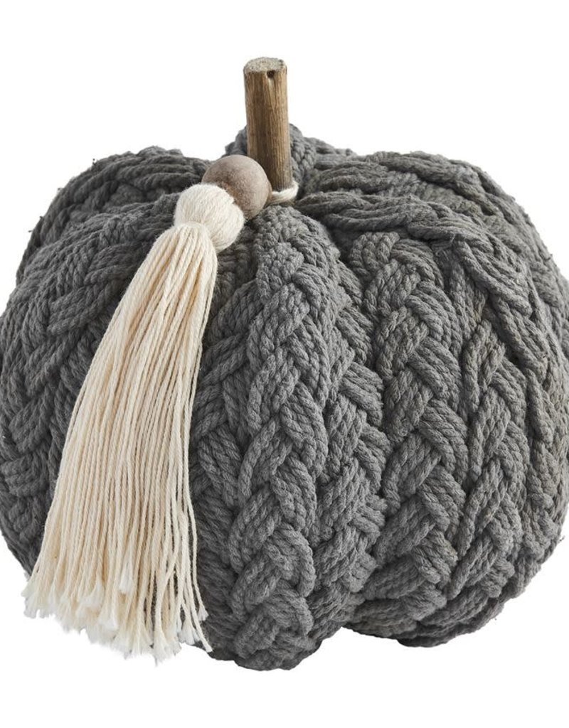 MUD PIE Braided Rope Pumpkins