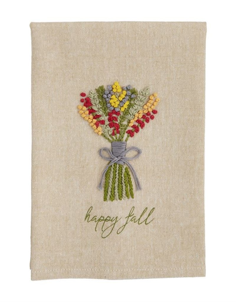 MUD PIE Fall French Knot Towels