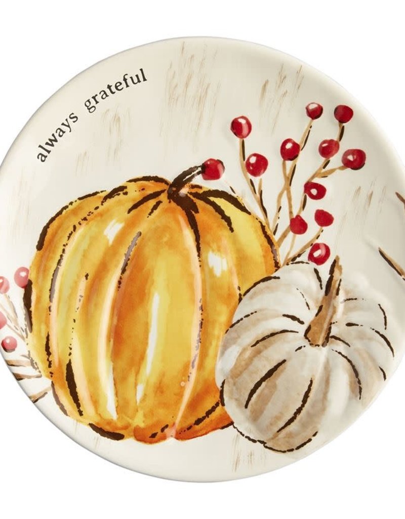 MUD PIE Thanksgiving Salad Plates