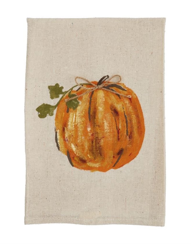 MUD PIE Painted Pumpkin Towels