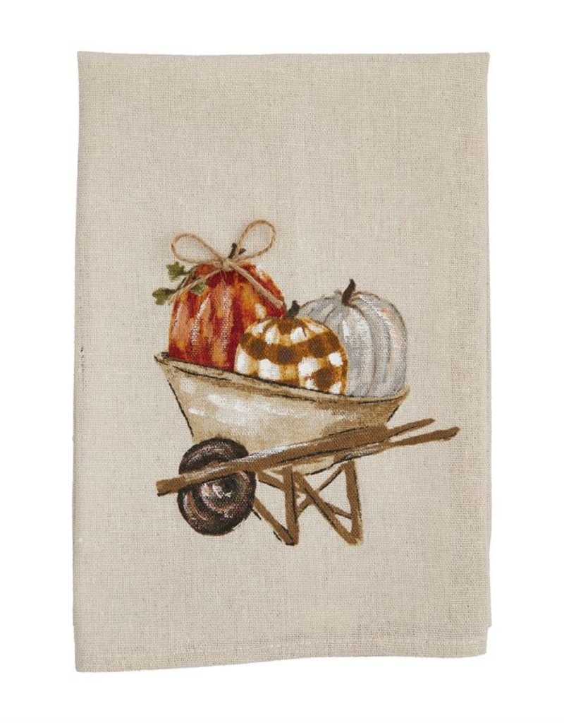 MUD PIE Painted Pumpkin Towels