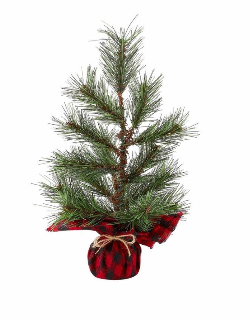 MUD PIE Buffalo Faux Pine Tree