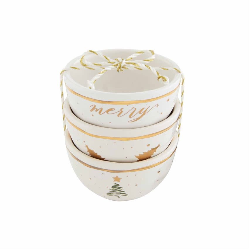 MUD PIE Christmas Dip Cup Set MUD PIE Christmas Dip Cup Set
