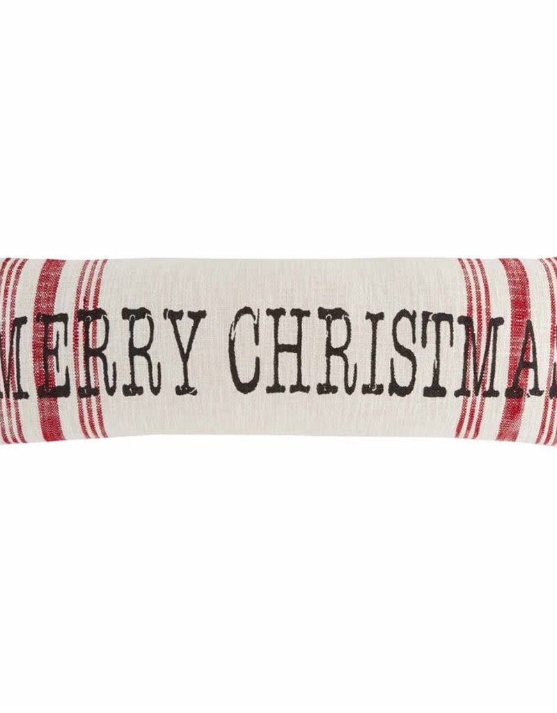 MUD PIE Merry Christmas Long Pillow