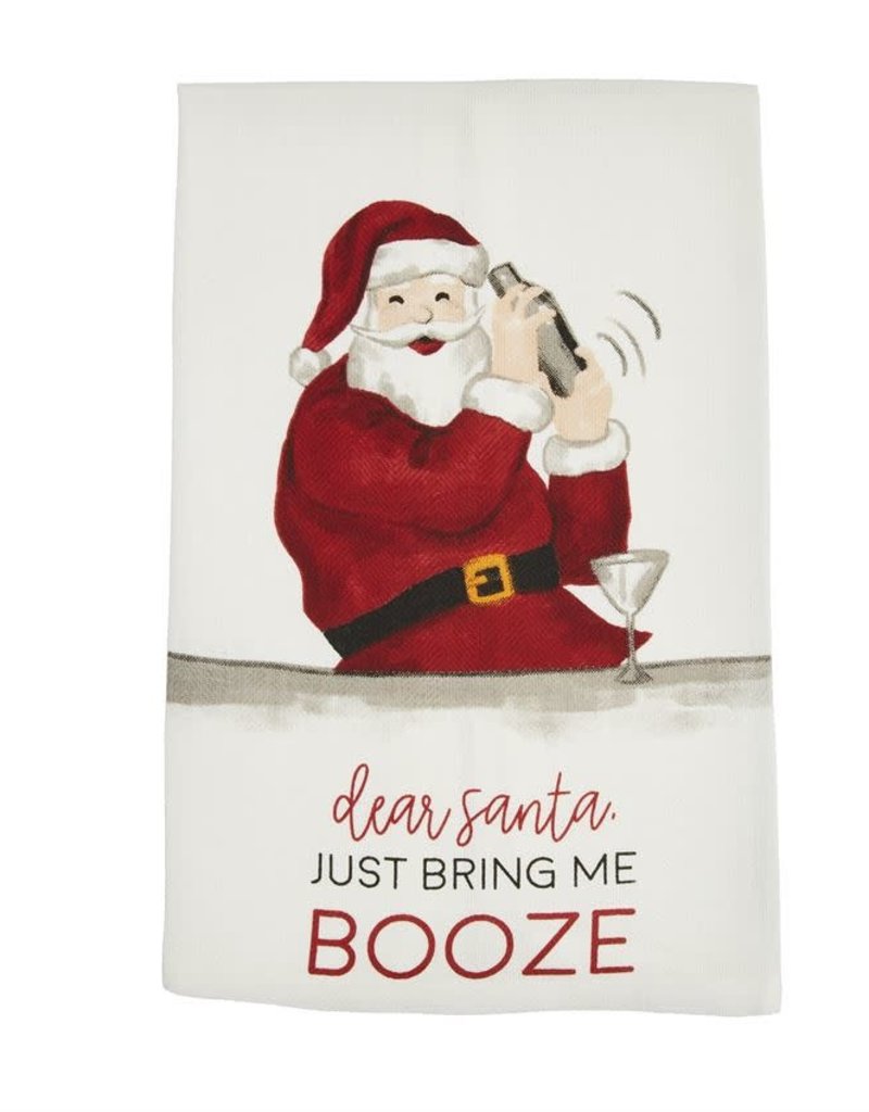 MUD PIE Christmas Drinking Towels