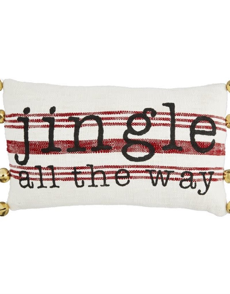 MUD PIE Jingle Bell Pillows