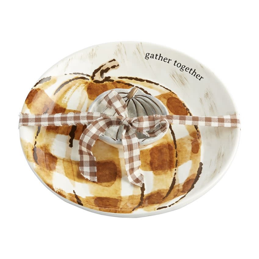 MUD PIE Pumpkin Chip & Dip Set MUD PIE Pumpkin Chip & Dip Set