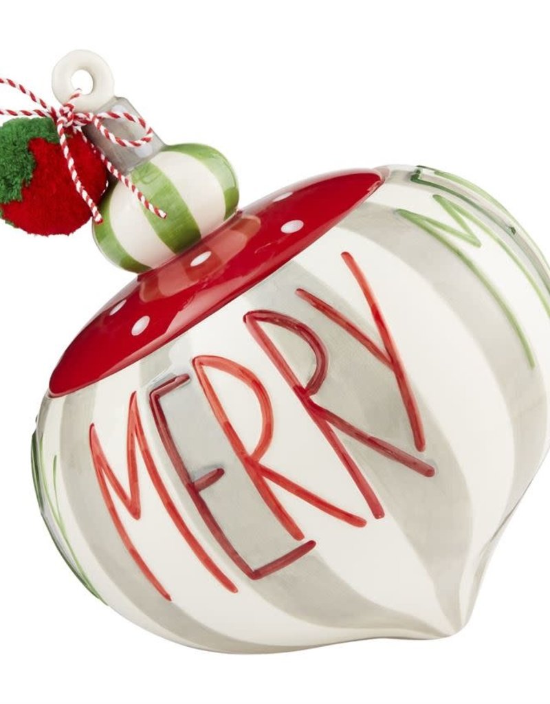MUD PIE Ornament Cookie Jar