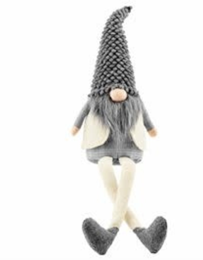 MUD PIE Gray Deluxe Dangle Gnomes