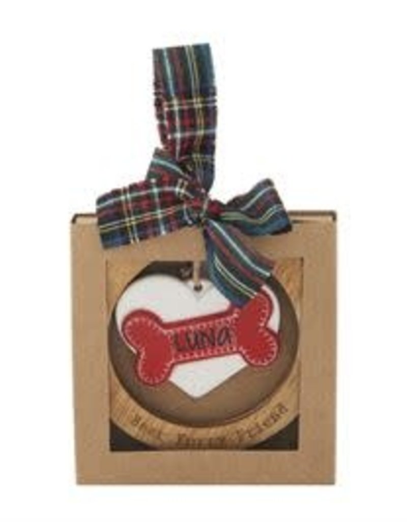 MUD PIE Dog Ring Ornaments