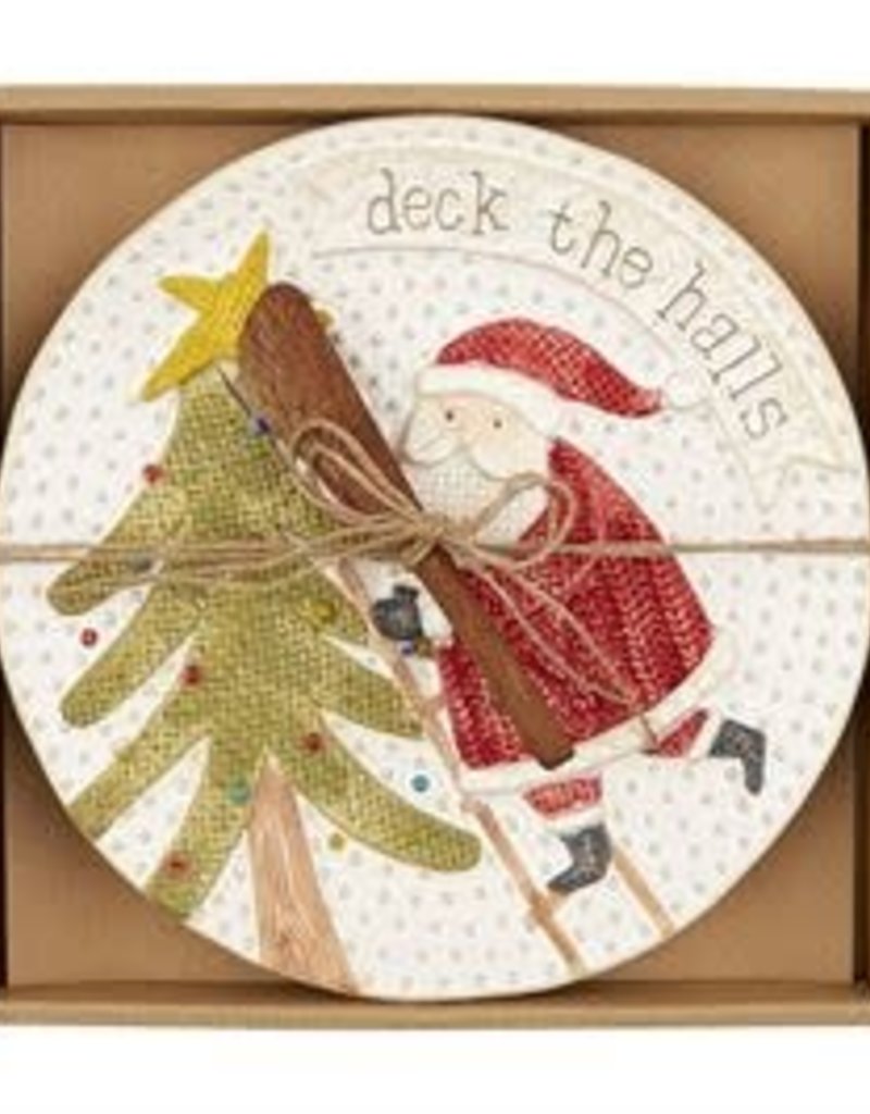 MUD PIE SANTA CHEESE SETS