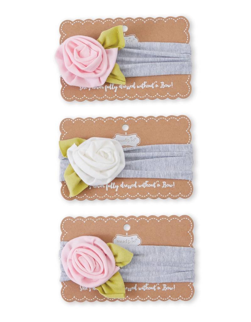 MUD PIE FLOWER HEADWRAP